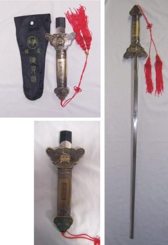 AAF Nommel®, Teleskop - Schwert 03 Tai Chi-, Kung Fu-, Deko-, Griff und Klinge aus Metall von AAF Nommel