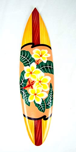 Asia Design Miniatur Surfboard Dekosurfboard Surfbrett Holz Wellenreiten inkl. Holzständer Dekoration Nr 11 (30cm) von Asia Design