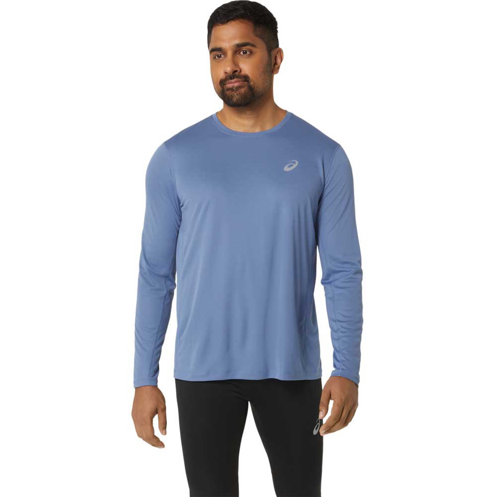 Asics Core Long Sleeve T-shirt Blau 2XL Mann von Asics