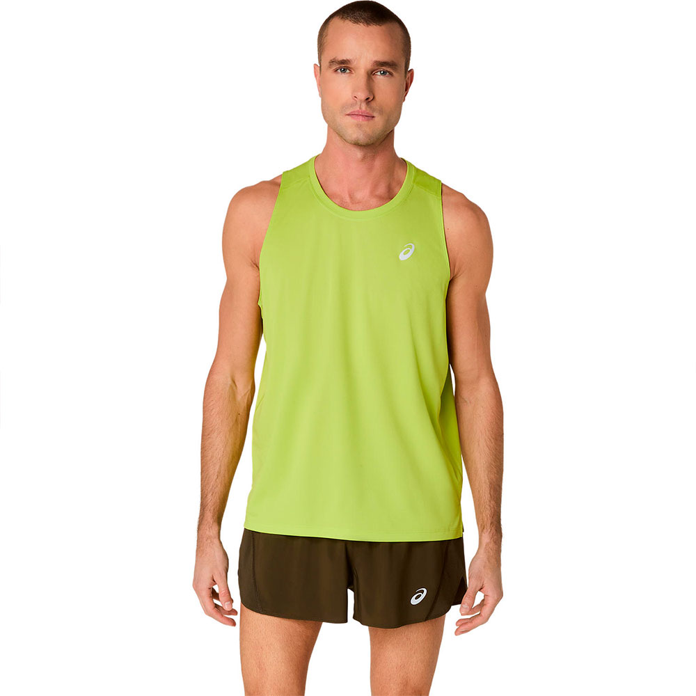 Asics Core Sleeveless T-shirt Gelb L Mann von Asics