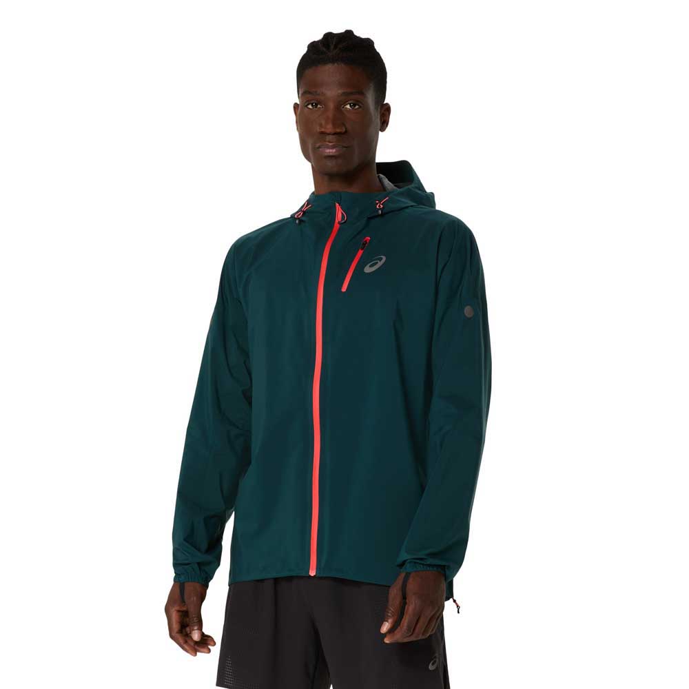 Asics Fujitrail Elite Wp Jacket Grün S Mann von Asics