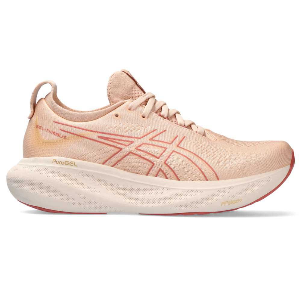 Asics Gel-nimbus 25 Running Shoes Beige EU 36 Frau von Asics