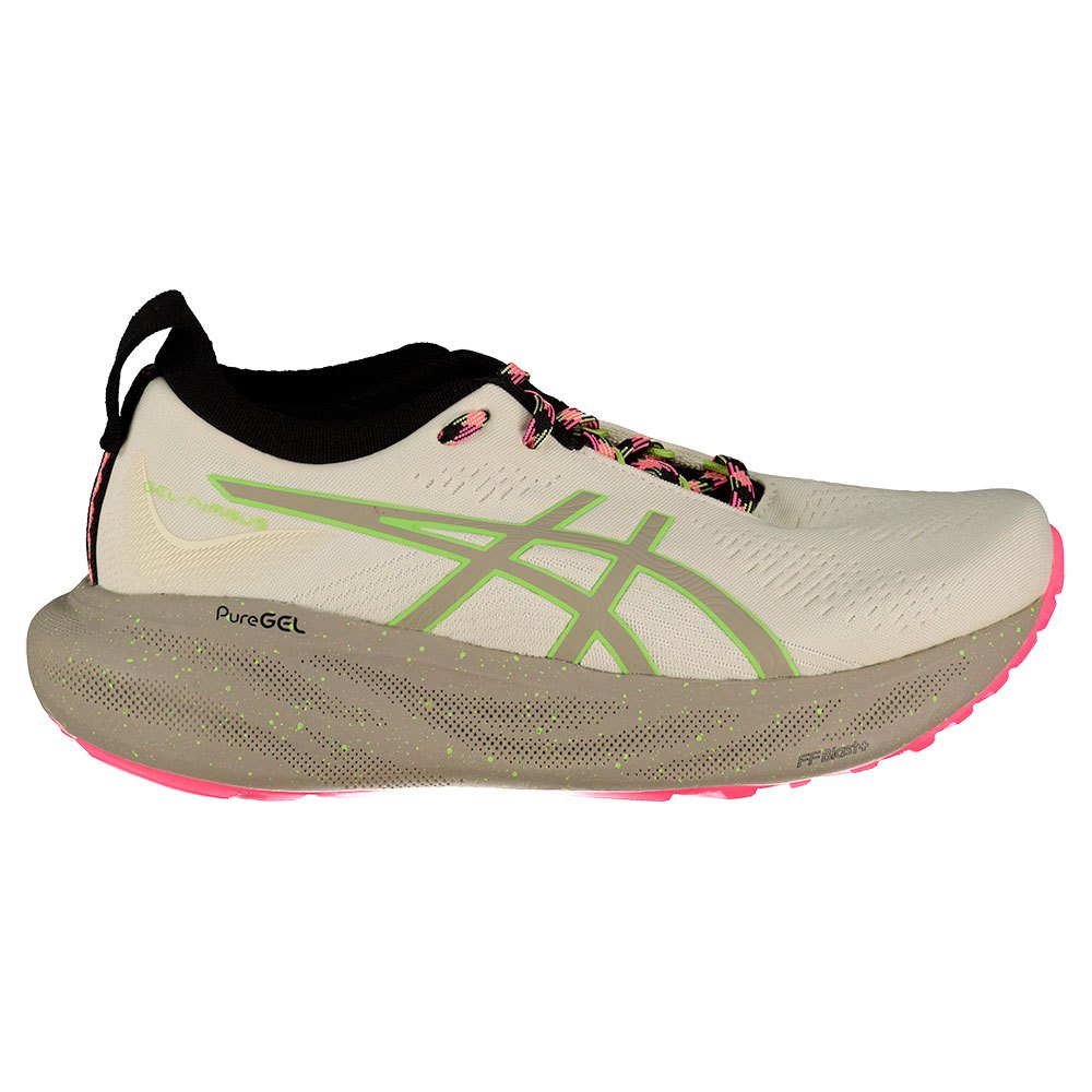 Asics Gel-nimbus 25 Tr Trail Running Shoes Beige EU 40 1/2 Frau von Asics