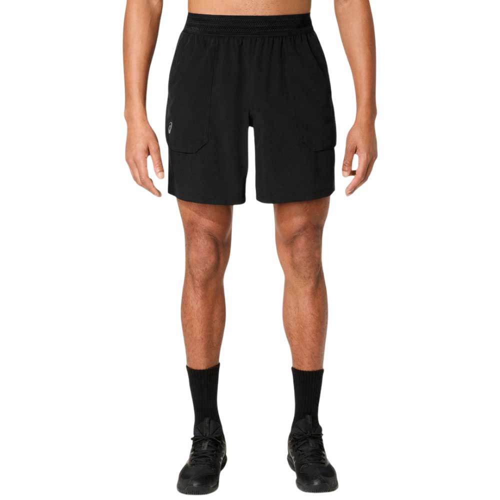 Asics Match 7in Shorts Schwarz M Mann von Asics