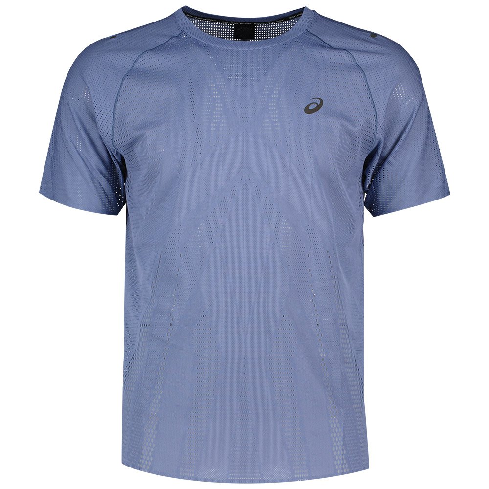 Asics Metarun Short Sleeve T-shirt Blau M Mann von Asics