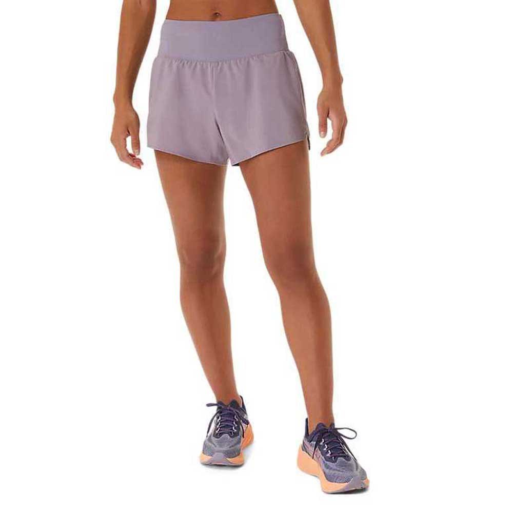 Asics Road 3.5´´ Shorts Grau L Frau von Asics