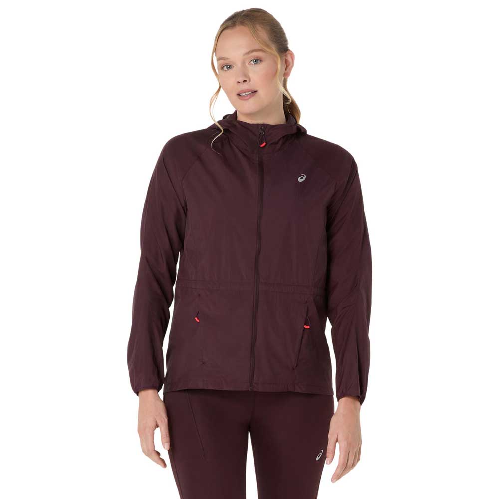 Asics Road Packable Jacket Lila M Frau von Asics