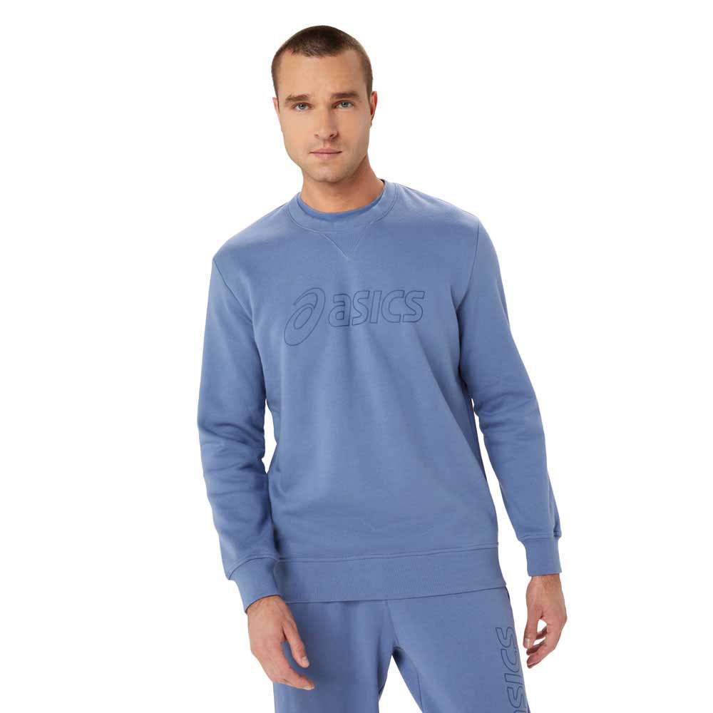 Asics Sweatshirt Long Sleeve T-shirt Blau S Mann von Asics