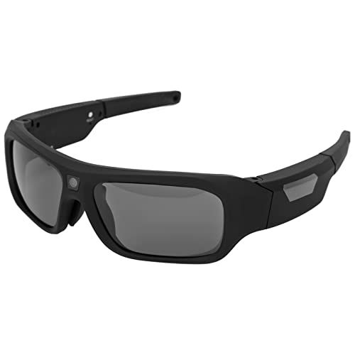Asixxsix 4K-Full-HD-Kamerabrille, Smart-Brille mit Fotokamera, Videorecorder, 90°-Winkel, 30FPS-Videobrille, Herren-Sicherheitssonnenbrille für Sport, Wandern, Radfahren, Geschenk von Asixxsix
