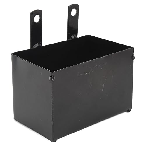 Asixxsix Batteriekasten, Robuster Metall-Motorradbatterien-Trägerkoffer, Aufbewahrungsbox für 50 Cc Bis 125 Cc ATV-Motorrad-Dirt-Bike, 4,6 X 3 X 2,8 Zoll Batteriekasten-Aufbewahrungskoffer von Asixxsix