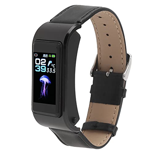 Asixxsix Smart Armband, 2 in 1 Bluetooth Kopfhörer Armband Sport Monitor mit Schlaftracking Fitness Tracker Smart Watch Wireless Earbuds Combo, IP67 Wasserdicht, Bluetooth 5.0 von Asixxsix
