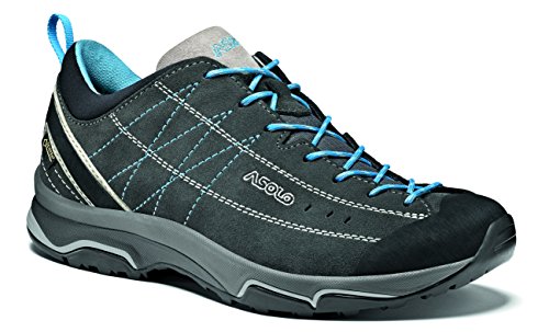 Asolo Nucleon Gv Ml, Damen Schuhe , Mehrfarbig (Grey (Graphite / Silver / Cyan Blue), 41 1/3 EU (7.5 UK) von Asolo