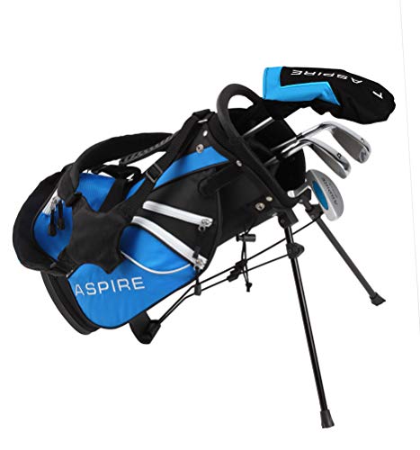 Aspire Golf Unisex, Teenager Aspire Junior Club Set, Blau Alter 3-4 von Aspire Golf