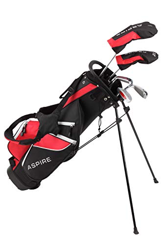 Aspire Golf Unisex, Teenager Aspire Junior Club-Set, Rot, Alter: 11–12 Jahre von Aspire Golf