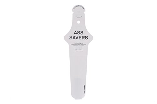Ass Savers Unisex Original Faltbare Schutzblech - Weiß, 34 cm von Ass Savers