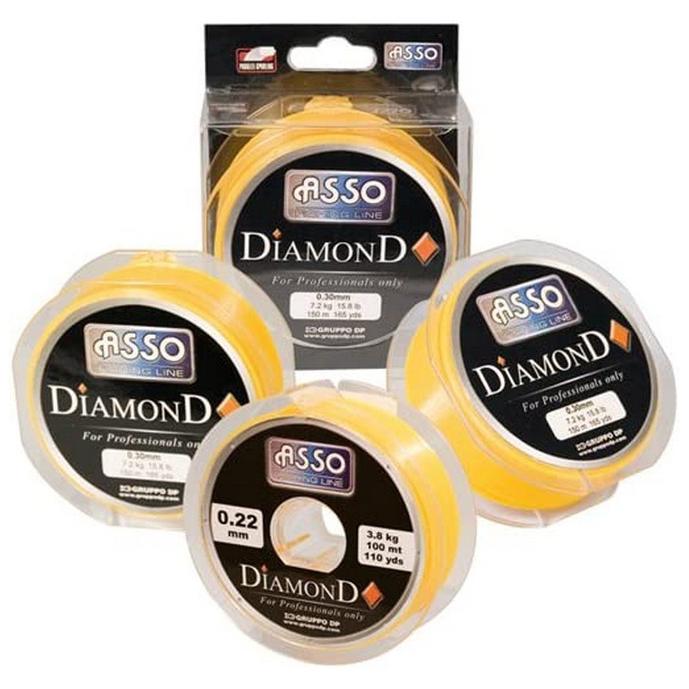 Asso Diamond 300 M Monofilament Durchsichtig 0.350 mm von Asso
