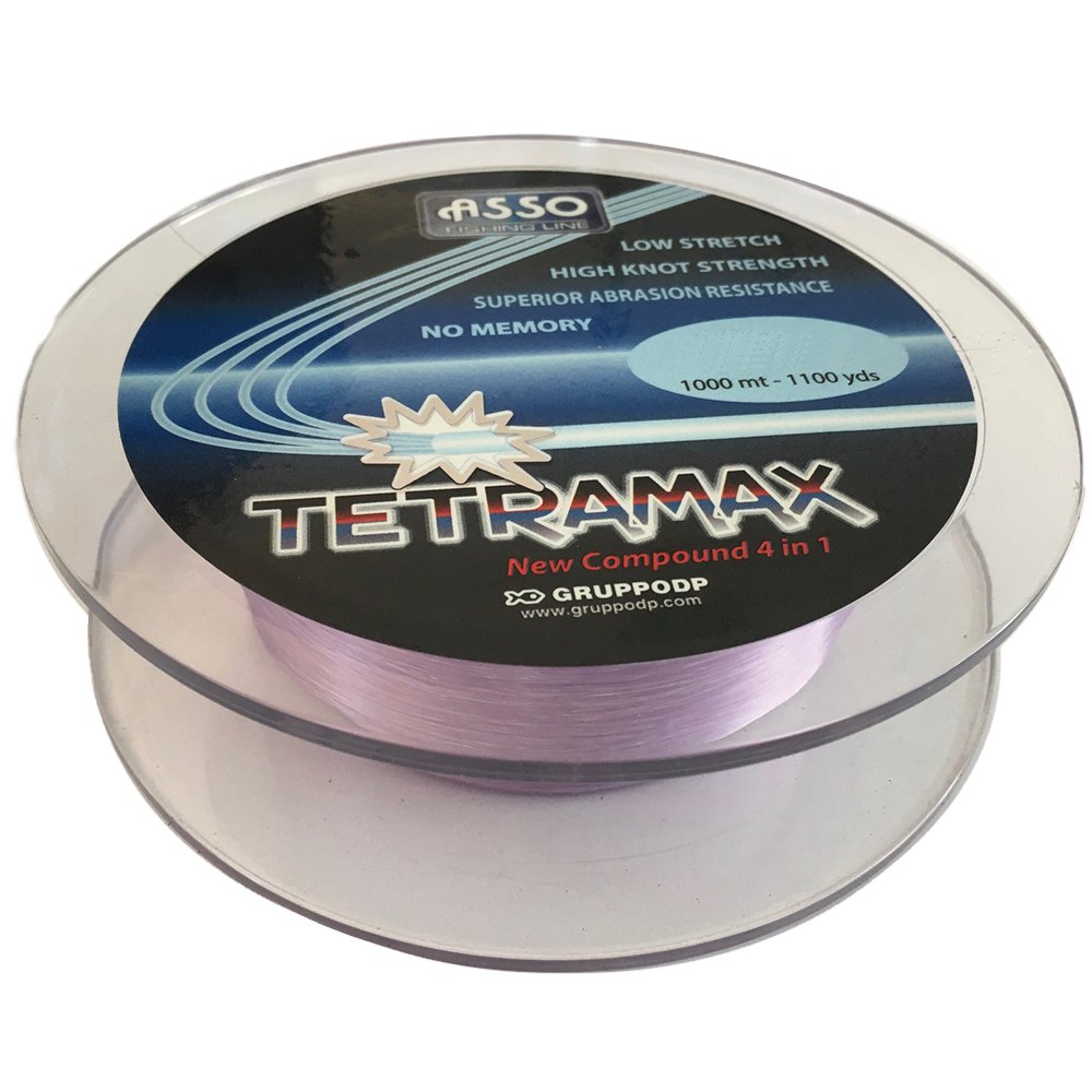 Asso Tetramax 1000 M Carpfishing Line Durchsichtig 0.260 mm von Asso