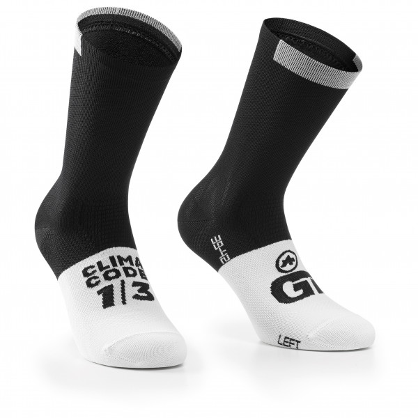 ASSOS - GT Socks C2 - Radsocken Gr II - 43-46 schwarz von Assos