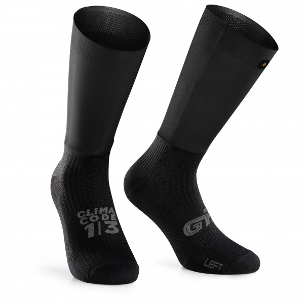 ASSOS - GTO Socks - Radsocken Gr 0 - 35-38;I - 39-42;II - 43-46 schwarz von Assos