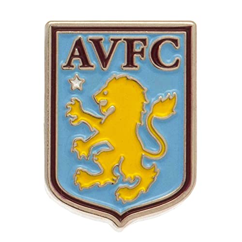 Aston Villa FC Wappen-Anstecker, Weinrot, Einheitsgröße von Aston Villa F.C.