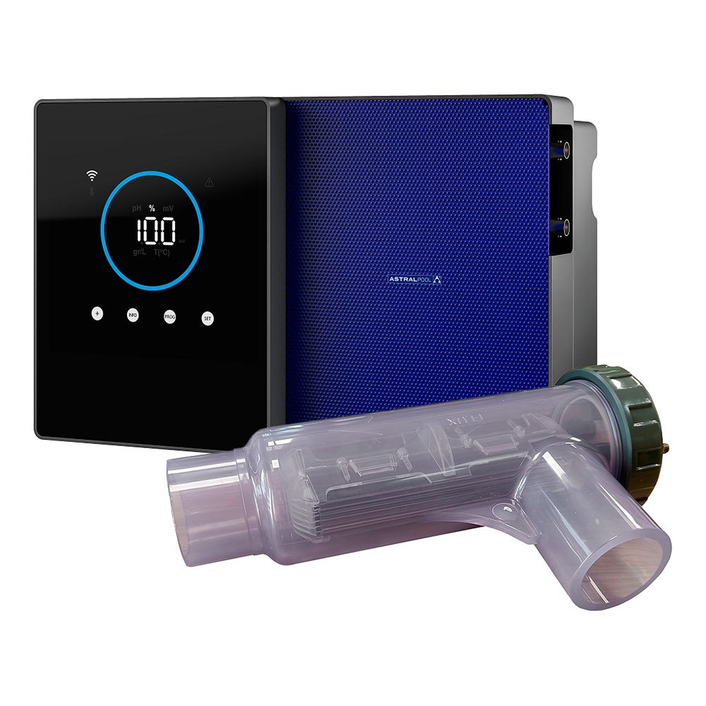Astralpool Clear Connect 21 G/h Up To 90m³ Salt Water Chlorinator System Durchsichtig von Astralpool