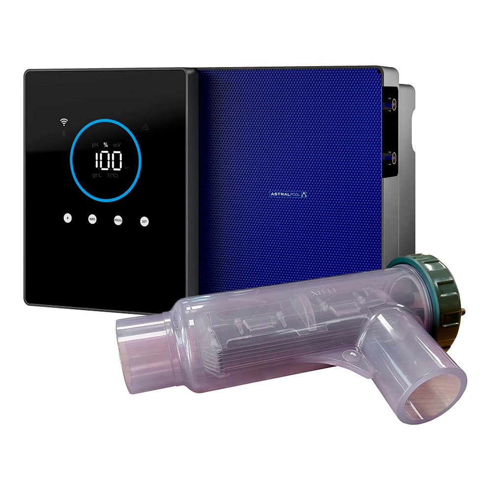 Astralpool Clear Connect Scalable 30 G/h Up To 140m³ Salt Water Chlorinator System Durchsichtig von Astralpool