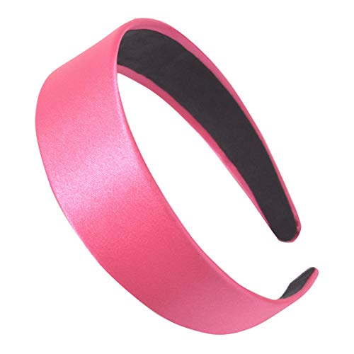 Asudaro Frauen Mädchen Satin Haarreifen Kopfschmuck Haarband Süßigkeitfarbe Kopfband Haarspangen Haargummis Haarschmuck Haarbänder Turban Kunststoff Stirnbänder von Asudaro