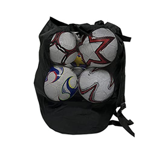 Asukohu Große Sporttasche Mesh Basketballtaschen Verstellbarer Schultergurt Teamtaschen Zum Halten Von Fußball Fußball Mesh von Asukohu