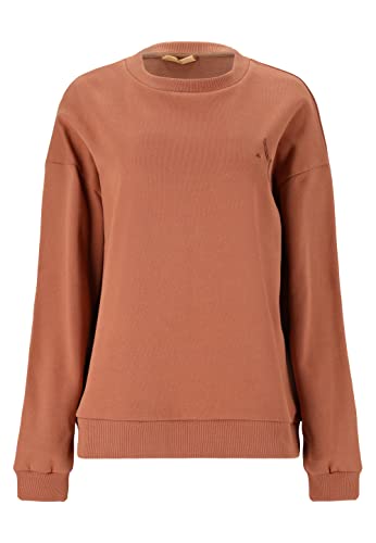 Athlecia Damen Sweatshirt Lia 5023 Mocha Mousse 36 von Athlecia