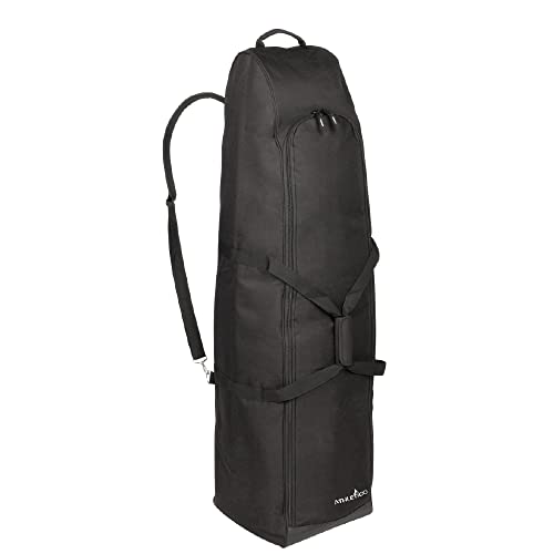 Athletico, gepolsterte Golfreisetasche, Abdeckung für Golfschläger zum Transportieren Ihres Equipments im Flugzeug, schwarz von Athletico