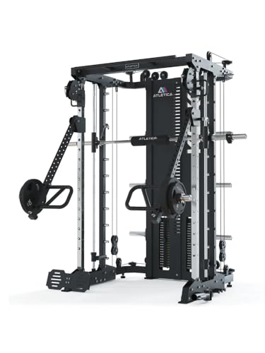 ATLETICA KSK Combat Set | Multipresse | Smith Machine | Jammer-Arme | hohe Rahmenstabilität | 5-Jahre Garantie | Variant KSK + Jammer Arms von Atletica