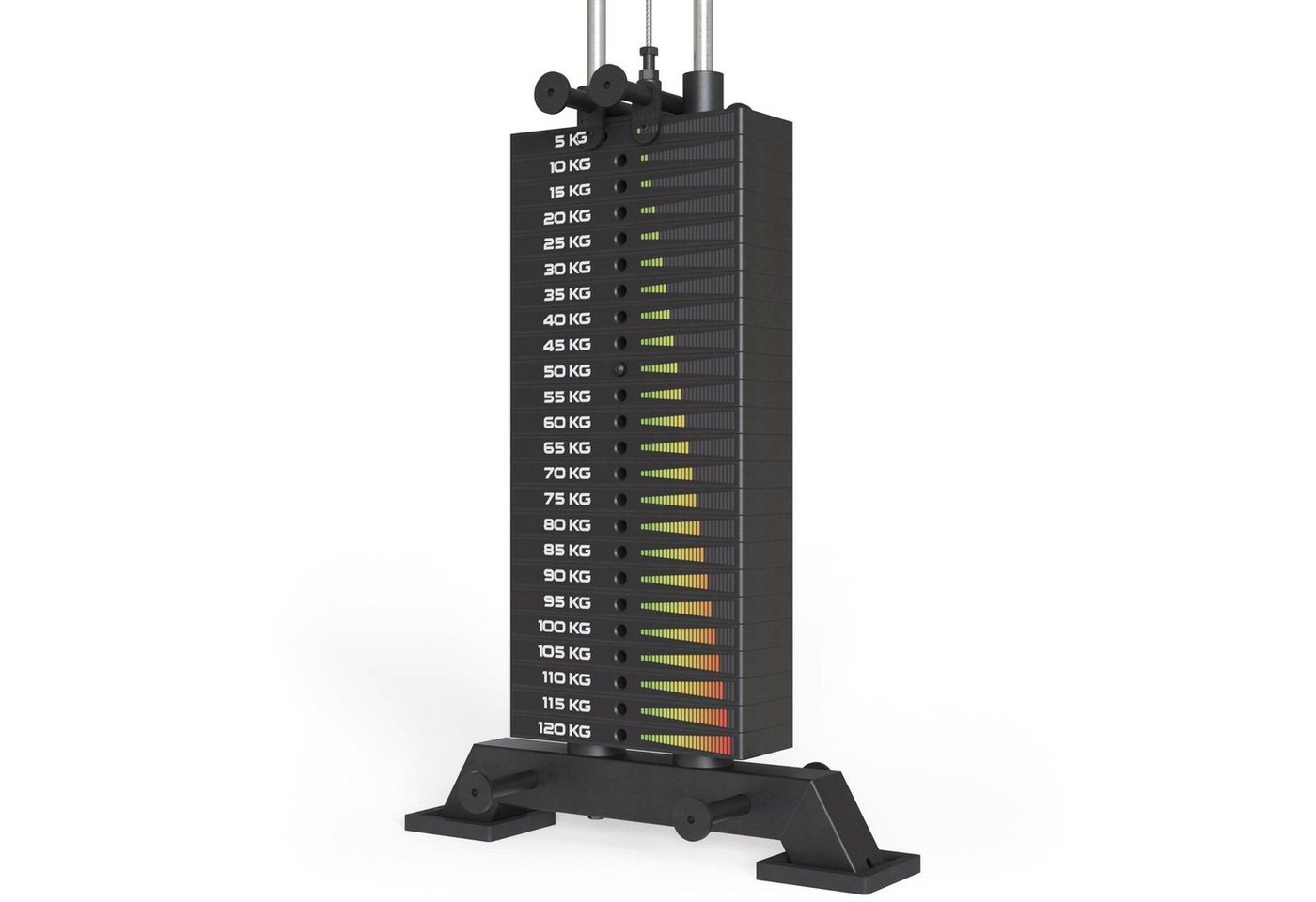 ATLETICA Power Rack R7 Steckgewicht Upgrade, Erweiterung des R7 Steckgewichts um 30kg von ATLETICA