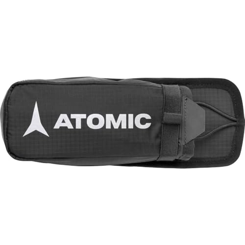 ATOMIC Thermo Flask Holder Black I Flaschenhalter für 500ml Softflask I Trinkflaschenhalter zum Befestigen am Rucksack I Getränkehalter mit Isolation I robuste Hülle für Trinkflasche von ATOMIC