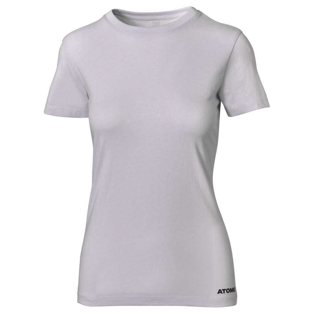 Atomic Alps Short Sleeve T-shirt Weiß L Frau von Atomic