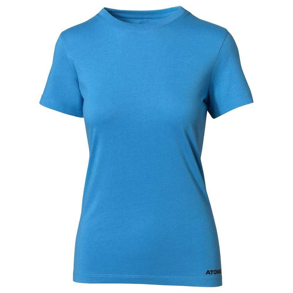 Atomic Alps Short Sleeve T-shirt Blau L Frau von Atomic