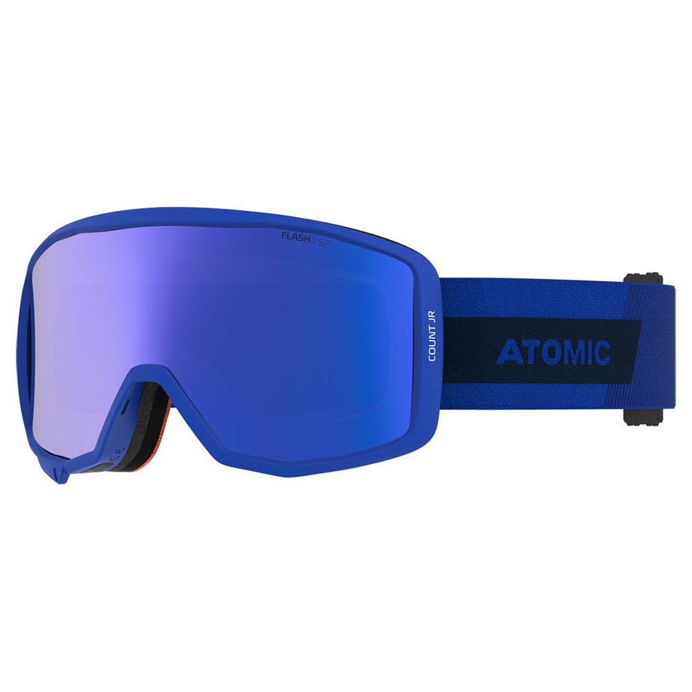 Atomic Count Cylindrical Ski Goggles Junior Blau Blue Flash/CAT2 von Atomic