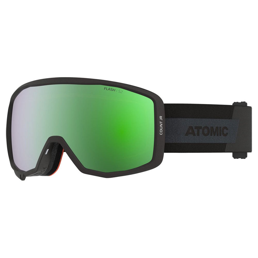 Atomic Count Spherical Ski Goggles Junior Grau Green Flash/CAT2 von Atomic