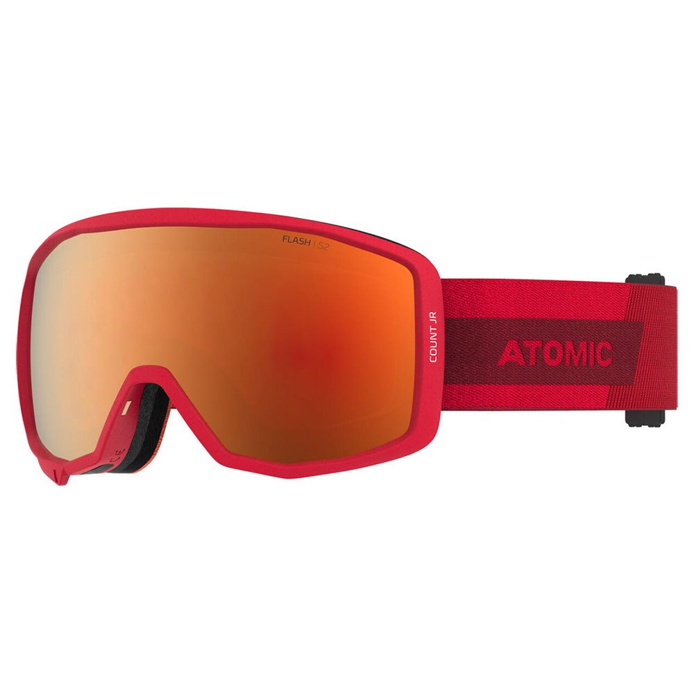 Atomic Count Spherical Ski Goggles Junior Rot Red Flash/CAT2 von Atomic