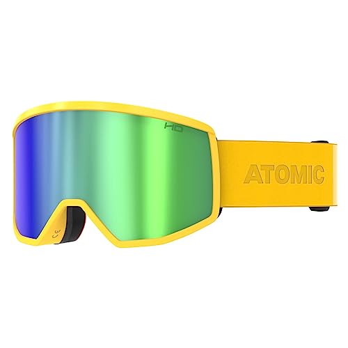 ATOMIC FOUR HD Skibrille - Lavender - Skibrillen mit kontrastreichen Farben - Hochwertig verspiegelte Snowboardbrille - Brille mit Live Fit Rahmen - Skibrille mit großem Sichtfeld von ATOMIC