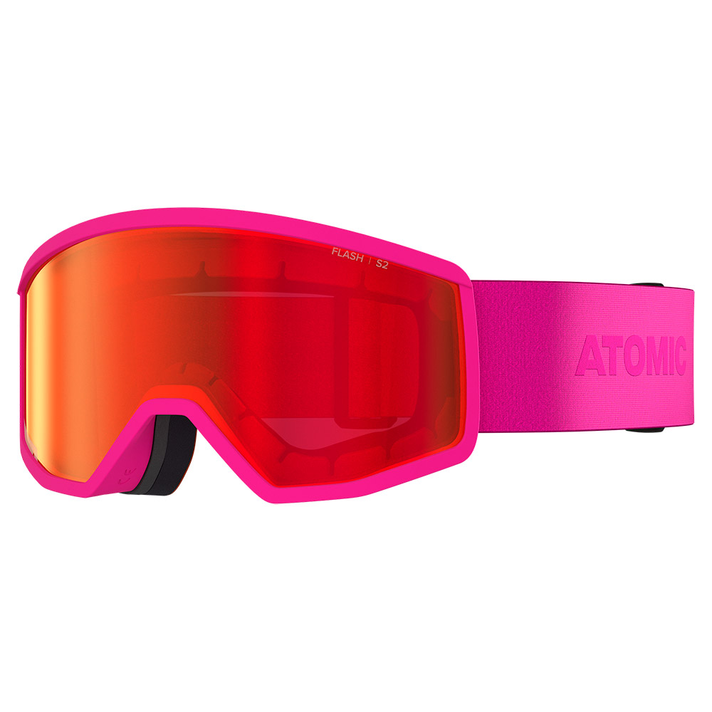 Atomic Four Jr Xs Flash Junior Ski Goggles  Red Flash/CAT2 von Atomic