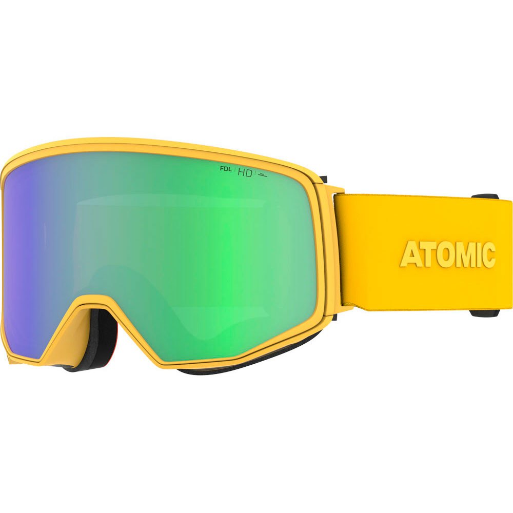 Atomic Four Q Hd Ski Goggles Gelb Green/CAT2-3 von Atomic