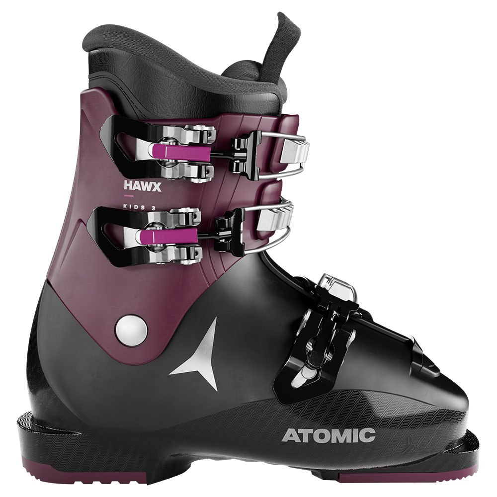 Atomic Hawx Kids 3 Alpine Ski Boots Lila 21-21.5 von Atomic