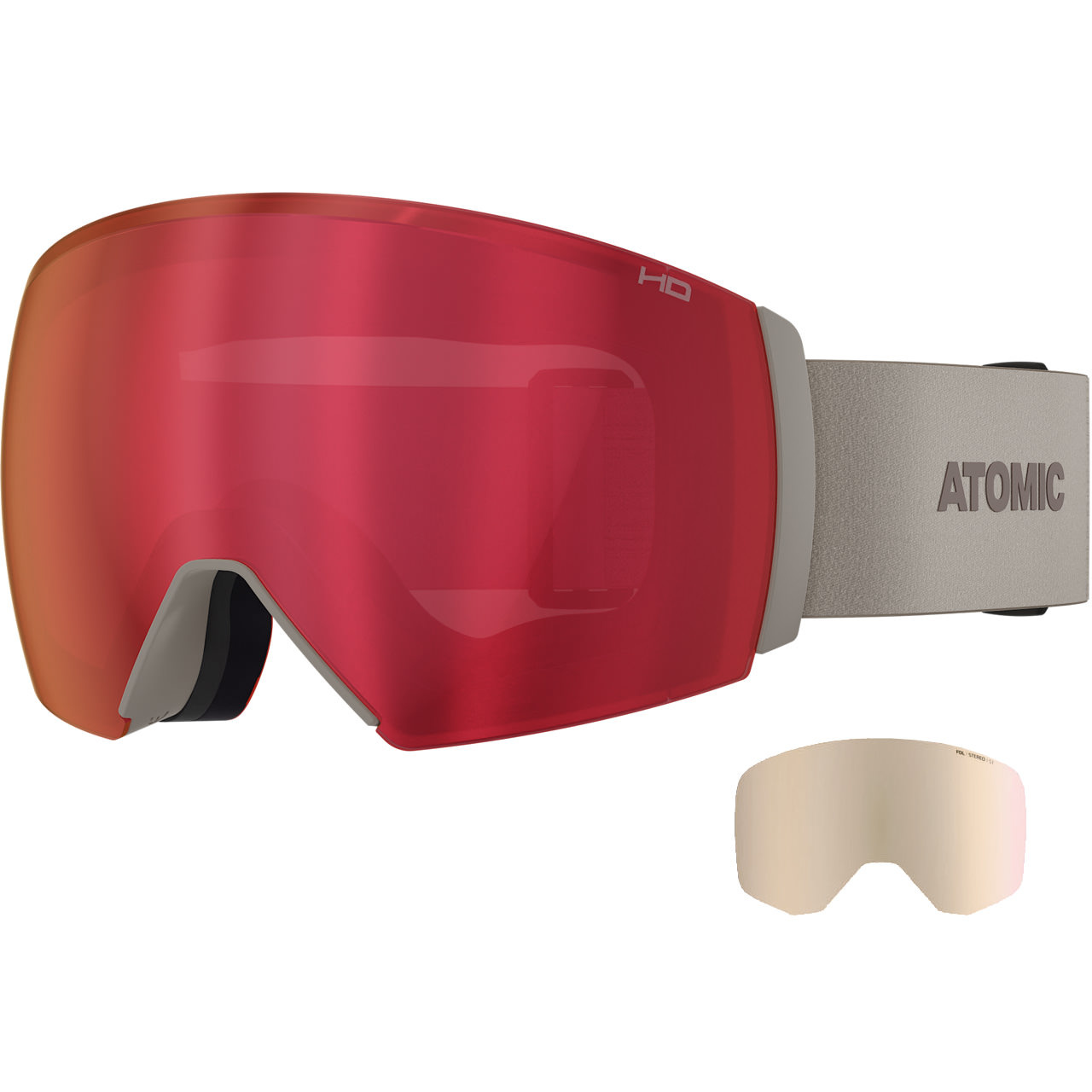 Atomic Revent Q HD sand + Ersatzscheibe von Atomic