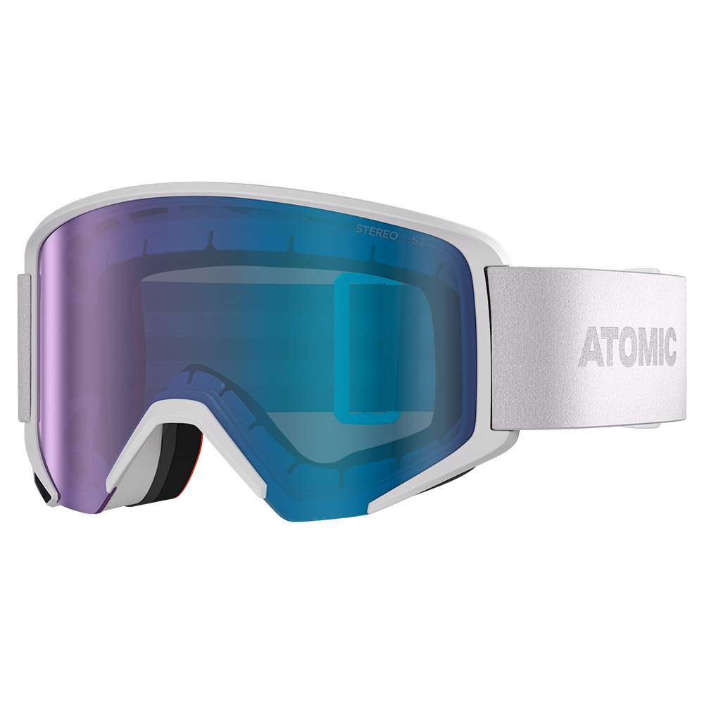 Atomic Savor L Stereo Ski Goggles Weiß Blue Stereo/CAT2 von Atomic