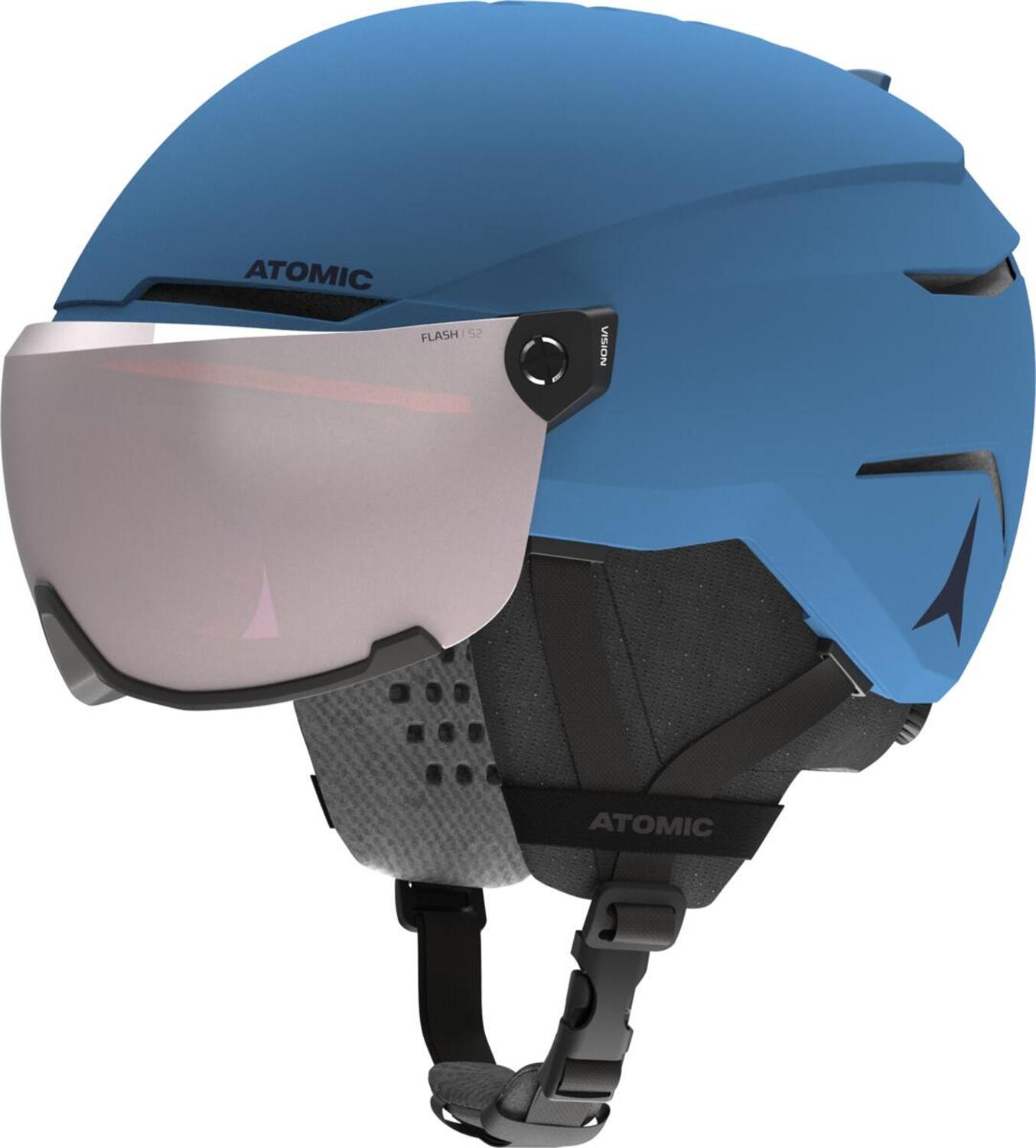 Atomic Savor Visor Junior Skihelm (51-55 cm, blue) von Atomic