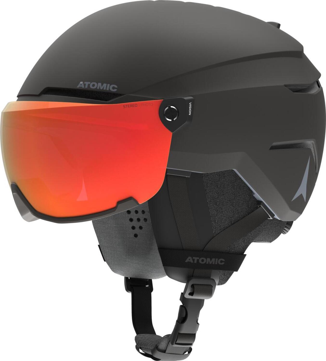 Atomic Savor Visor Photo Skihelm (63-65 cm, black) von Atomic