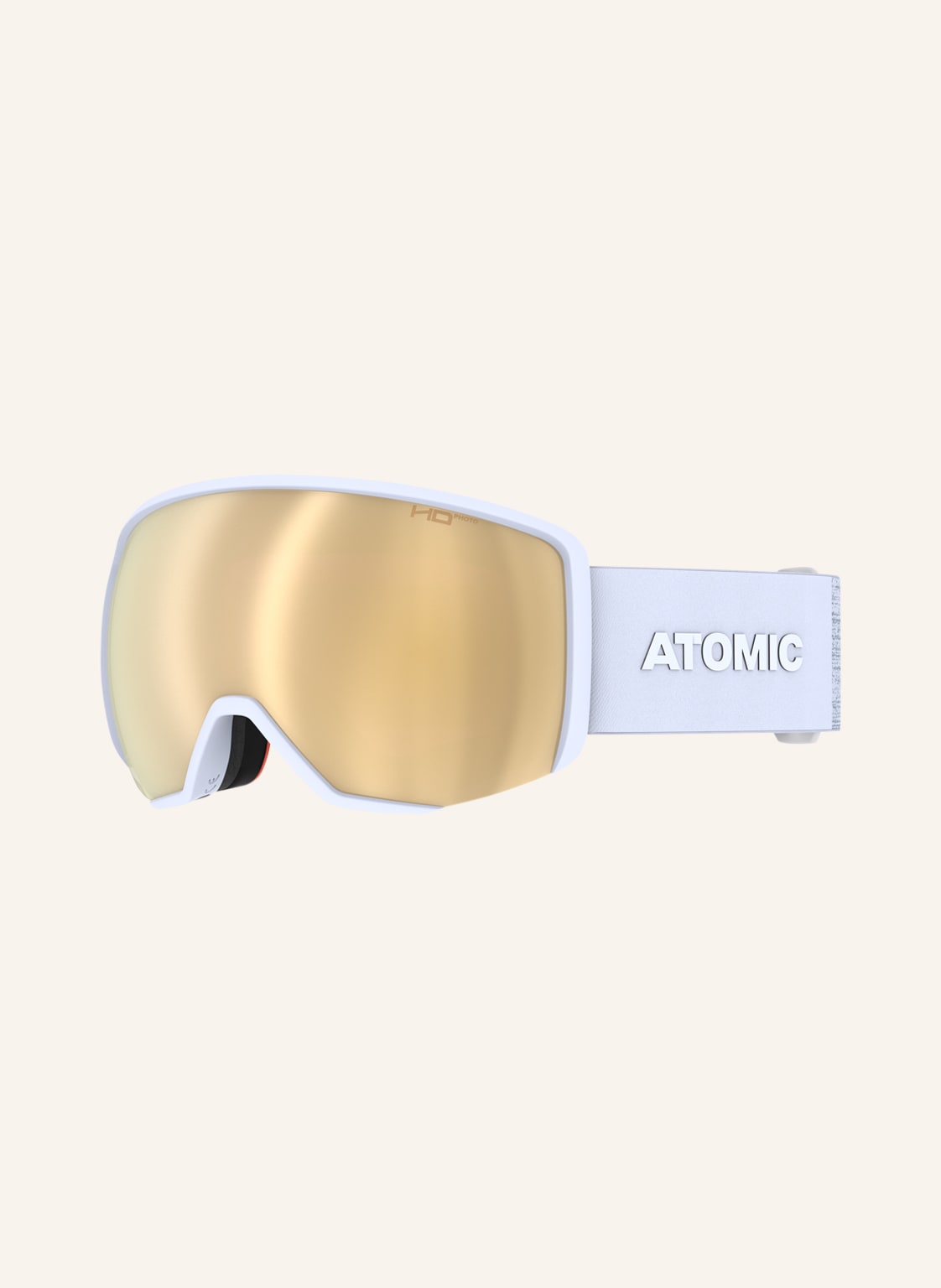 Atomic Skibrille Revent L Hd Photo weiss von Atomic