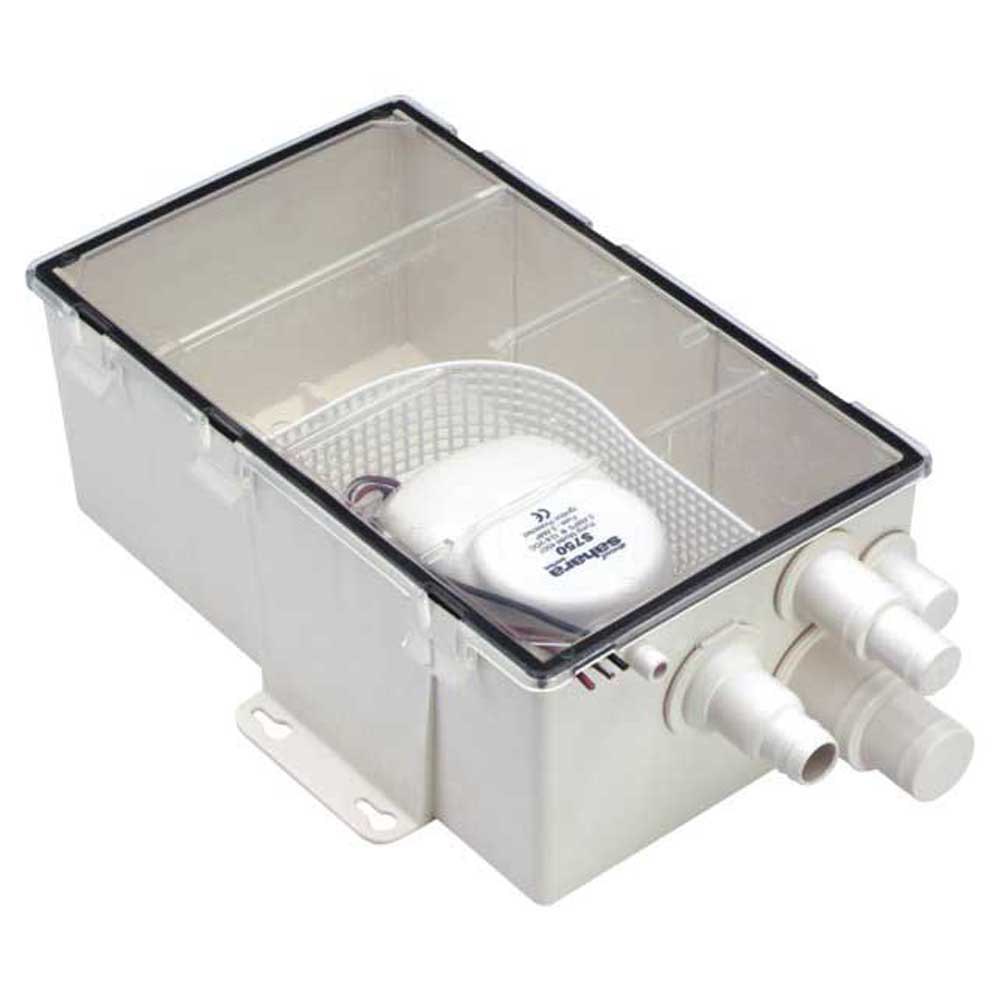 Attwood 750gph Shower Evacuation Pump Box Durchsichtig 33 x 11.3 x 18.7 cm von Attwood