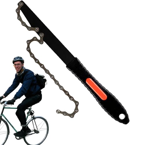 Aufquwk Kettenpeitsche, Werkzeug zum Entfernen der Fahrradkassette | Kassetten-Verschlussring-Peitschen und Ketten | Kettenrad-Entferner-Werkzeug, Rotor-Sicherungsring-Entfernungsschlüssel, von Aufquwk
