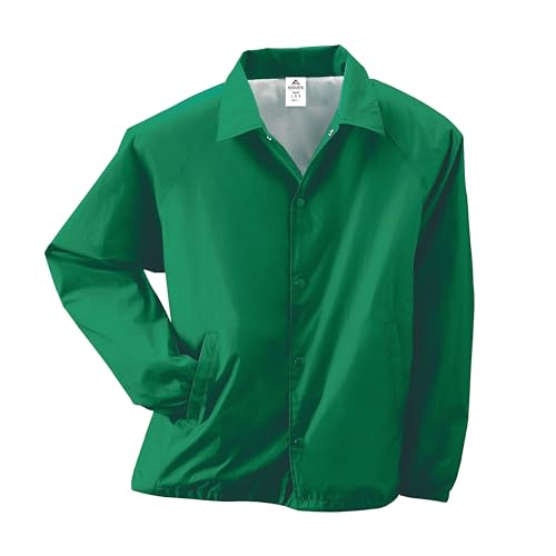 Augusta Sportswear Herren Nylon Coach's Jacke/Lined, Kelly 28, X-Large von Augusta Sportswear